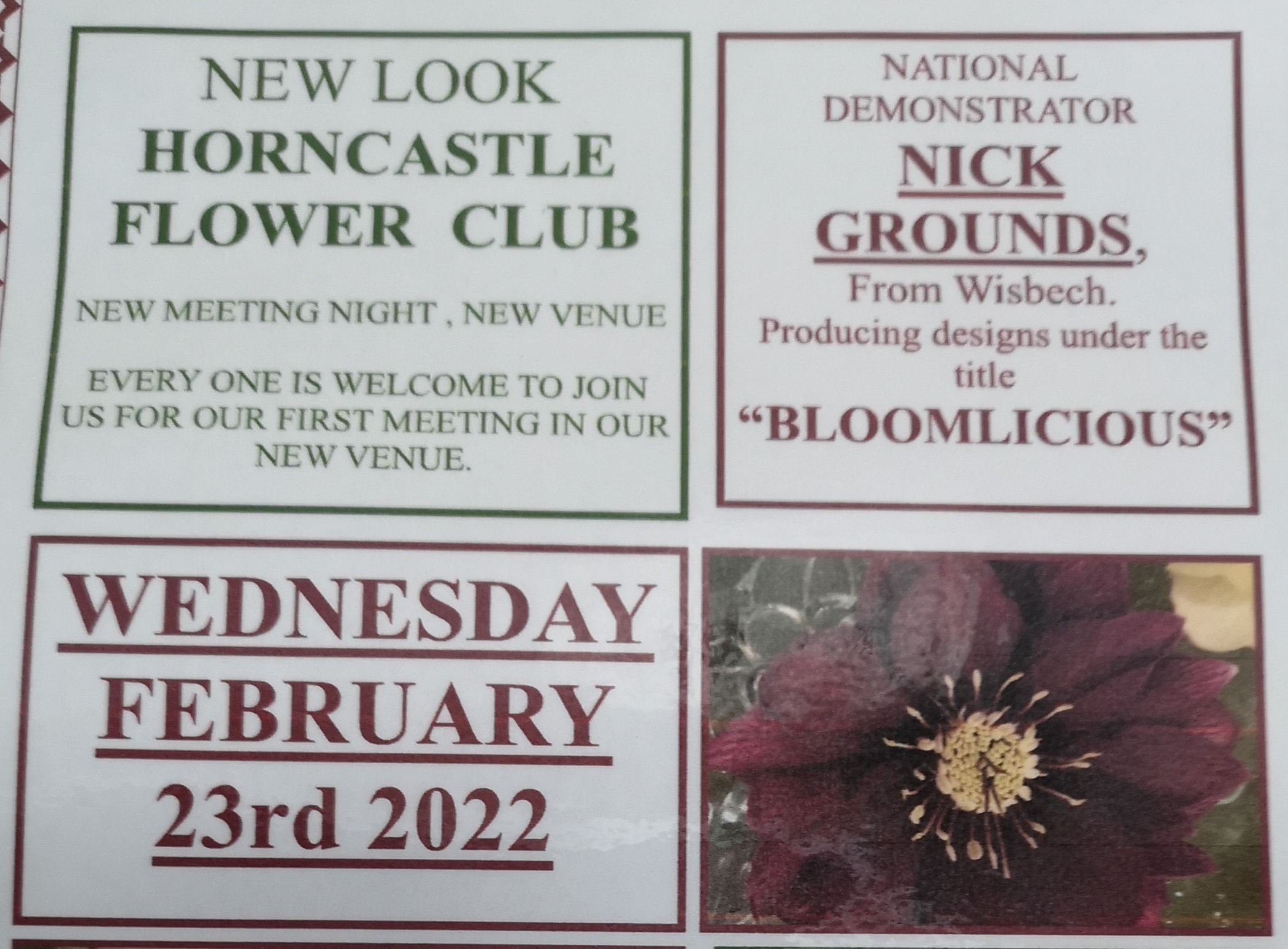 Horncastle Flower Club