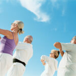Tai Chi Qigong Shibashi class